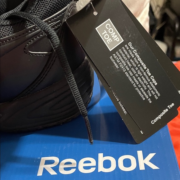 Reebok Men's Black Sneakers - Picture 2 of 5